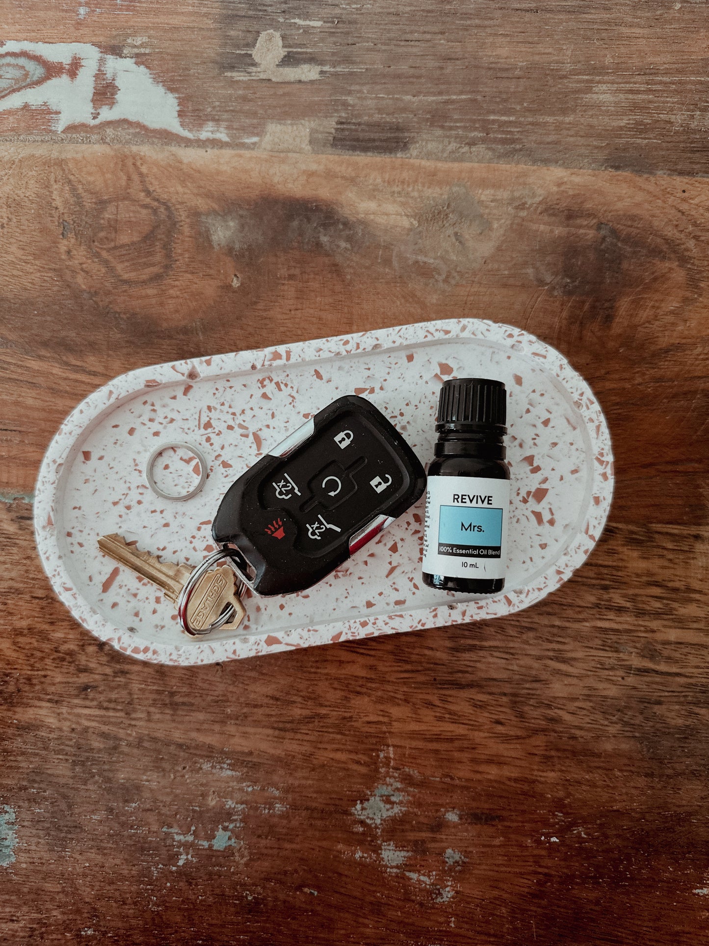 Oval Tray : Terracotta Terrazzo