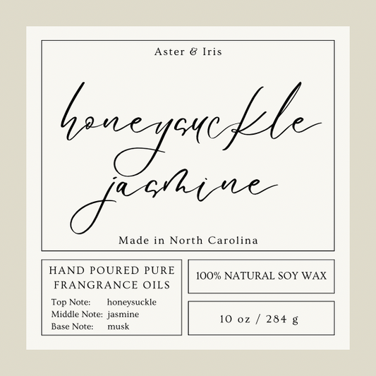 Honeysuckle Jasmine Candle