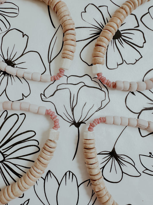SALTED ROSE BRACELET (Shoreline Collection)