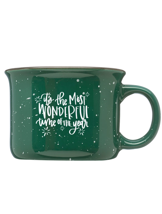 MOST WONDERFUL TIME OF THE YEAR CAMPER MUG