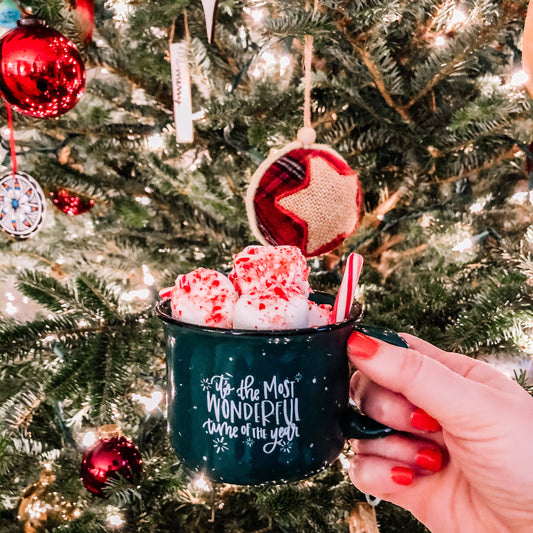 MOST WONDERFUL TIME OF THE YEAR CAMPER MUG