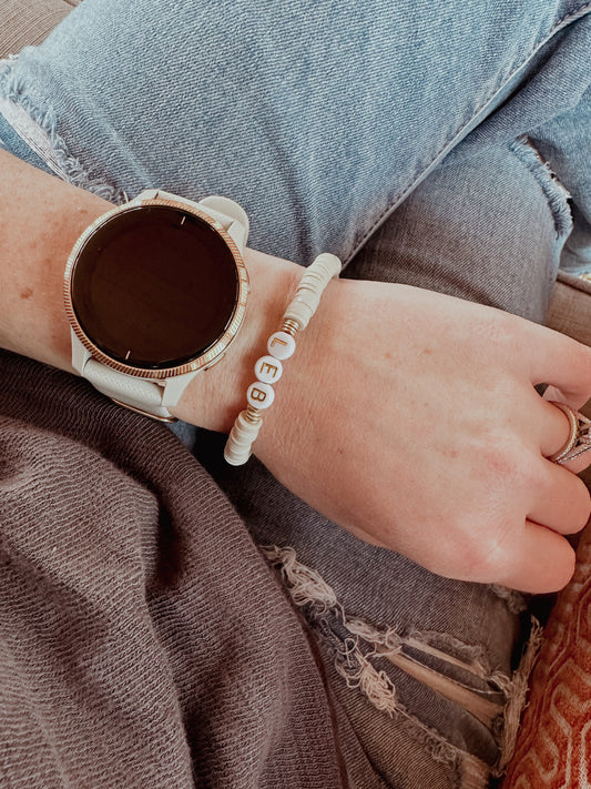 LATTE INITIAL BRACELET